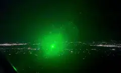 COMMERCIAL AIRCRAFT LASER INCIDENTS