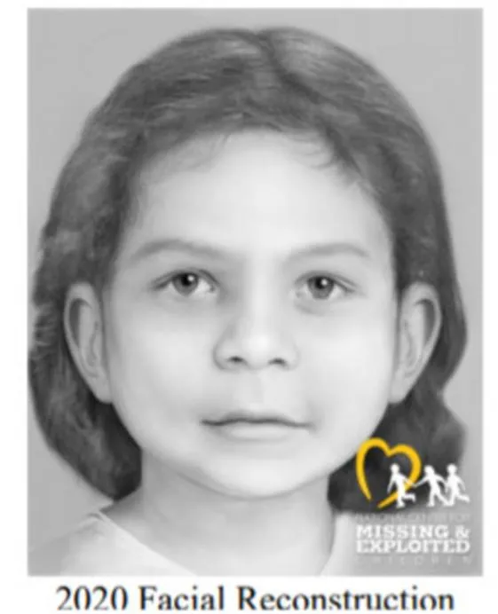 Jane Doe — photo published by FBI