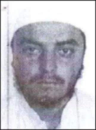 Abdullah Shair Khan — photo published by FBI